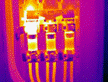 termovizní snímek rozvaděče
